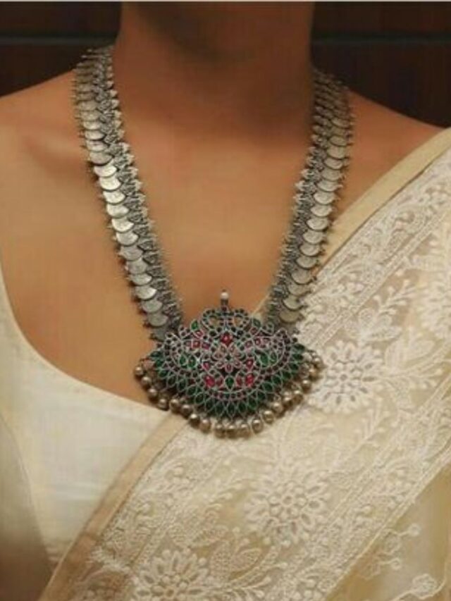 Antique Silver Necklaces to Elevate Your Traditional Look