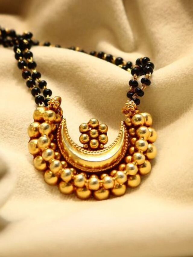 Gold Plated Silver Mangalsutra Designs